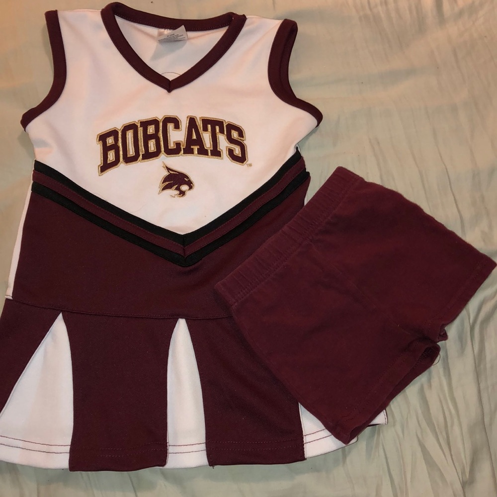 Texas State Bobcat Cheer Uniform